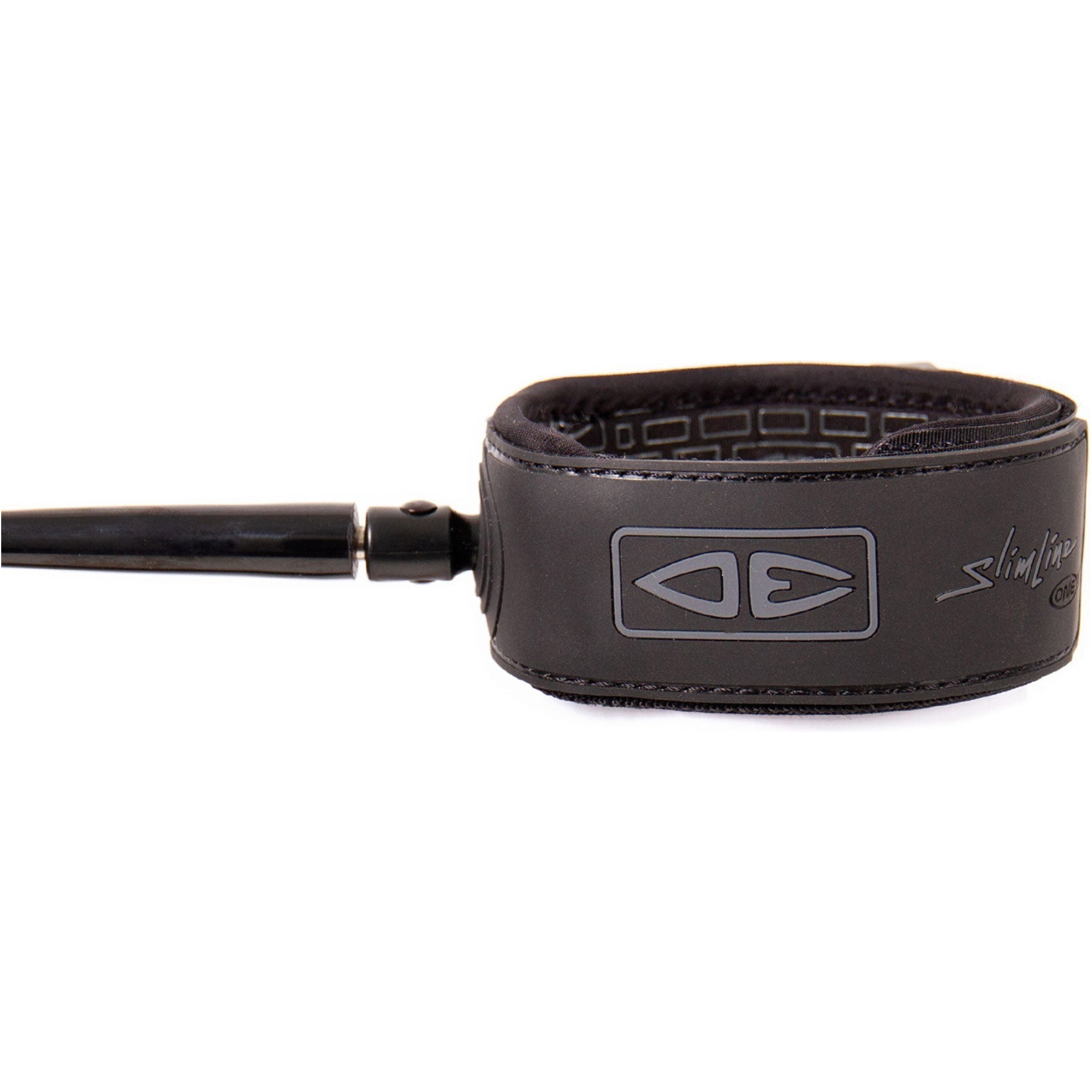 2026 Ocean and Earth Slim Line One-Xt Light Weight Comp 6'6FT Surfboard Leash LSC66XT-BLK - Black